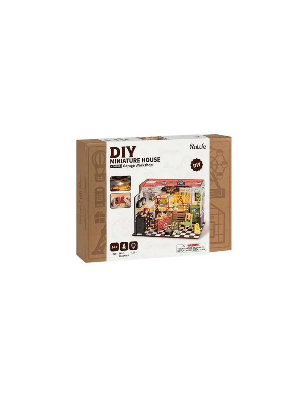 Rolife Maquette Garage Workshop - Discount