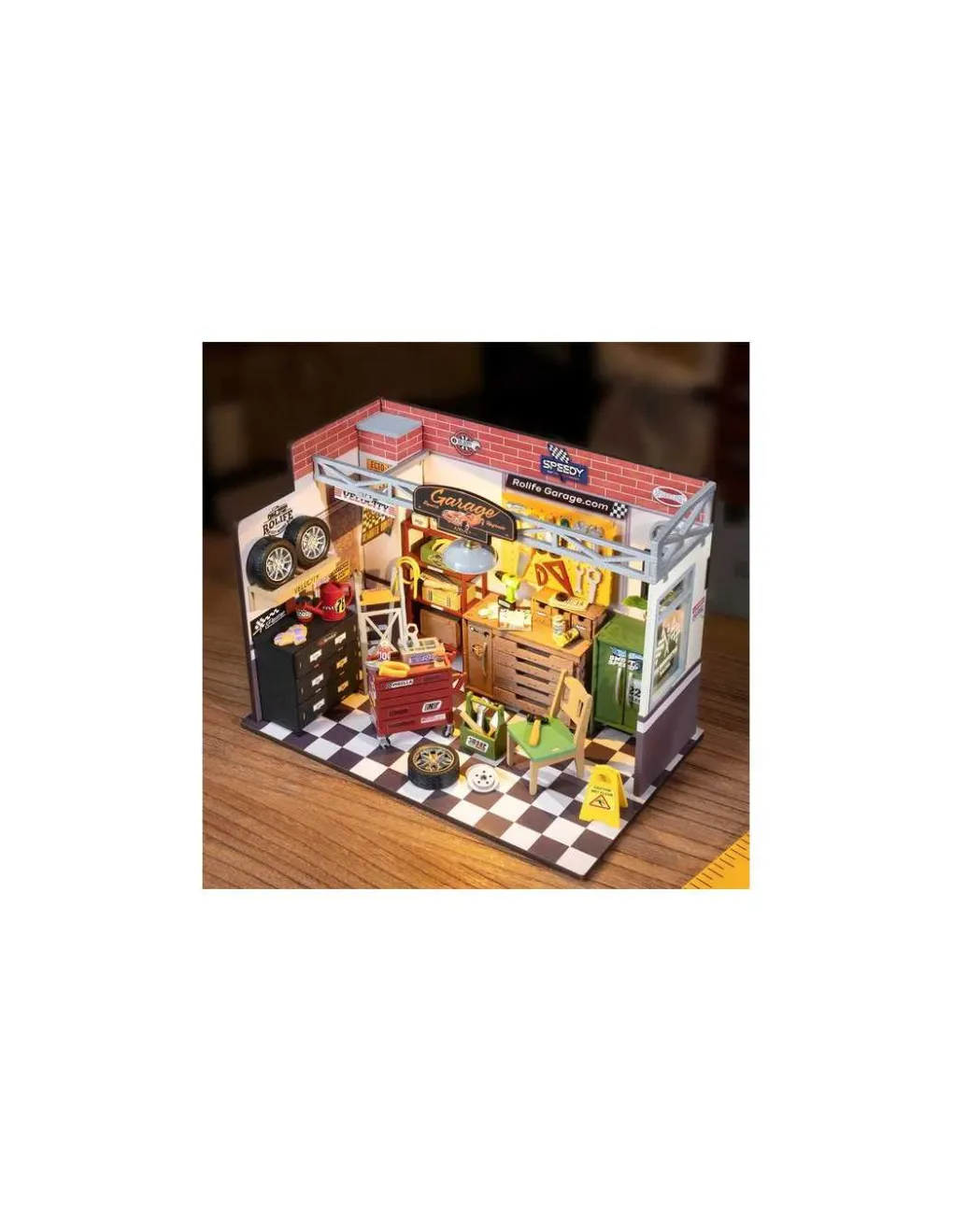 Rolife Maquette Garage Workshop - Discount