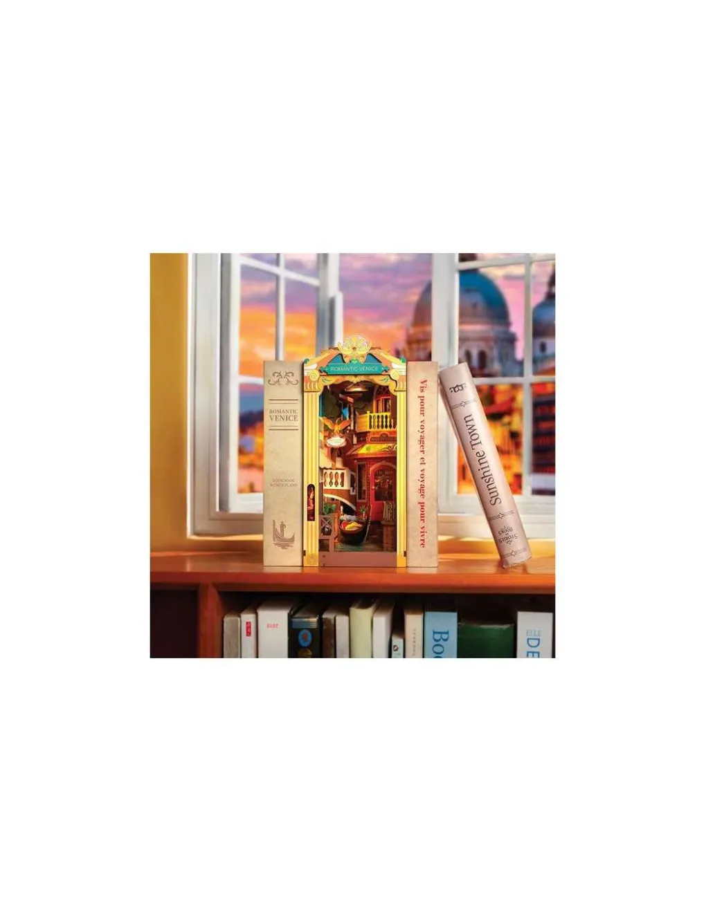 Rolife Maquette Romantic Venise Book Nook - Clearance