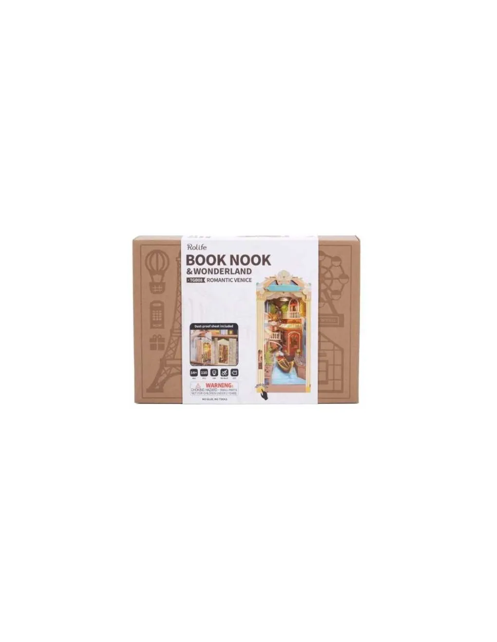 Rolife Maquette Romantic Venise Book Nook - Clearance