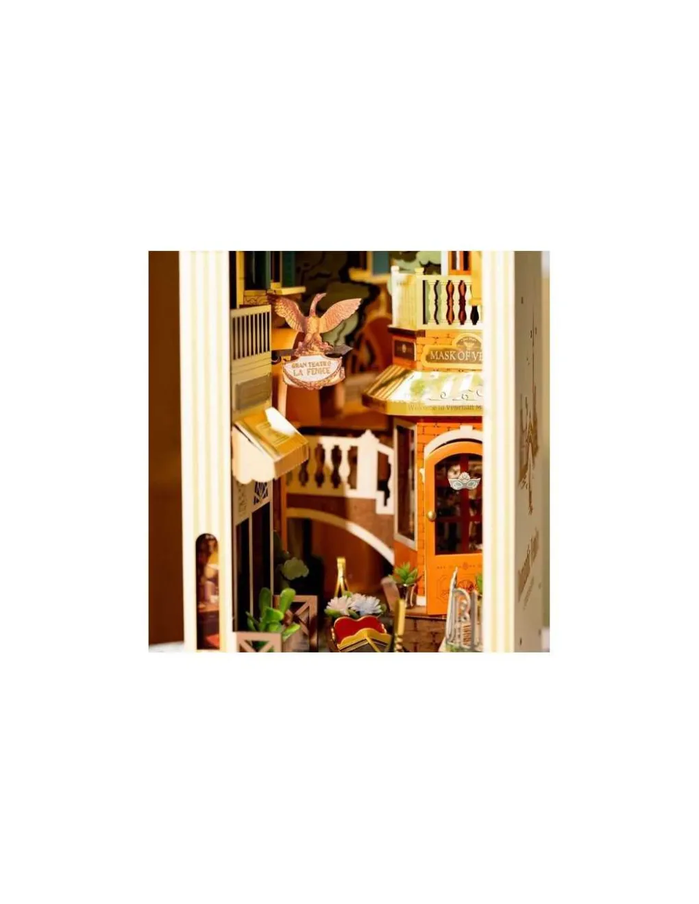Rolife Maquette Romantic Venise Book Nook - Clearance