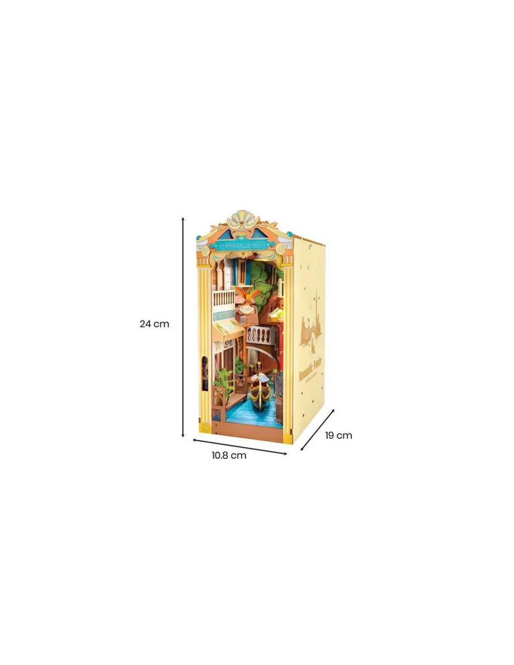 Rolife Maquette Romantic Venise Book Nook - Clearance