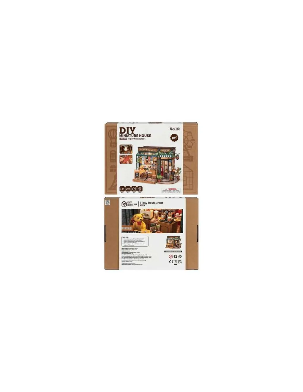 Rolife Maquette Tipsy Restaurant - Online