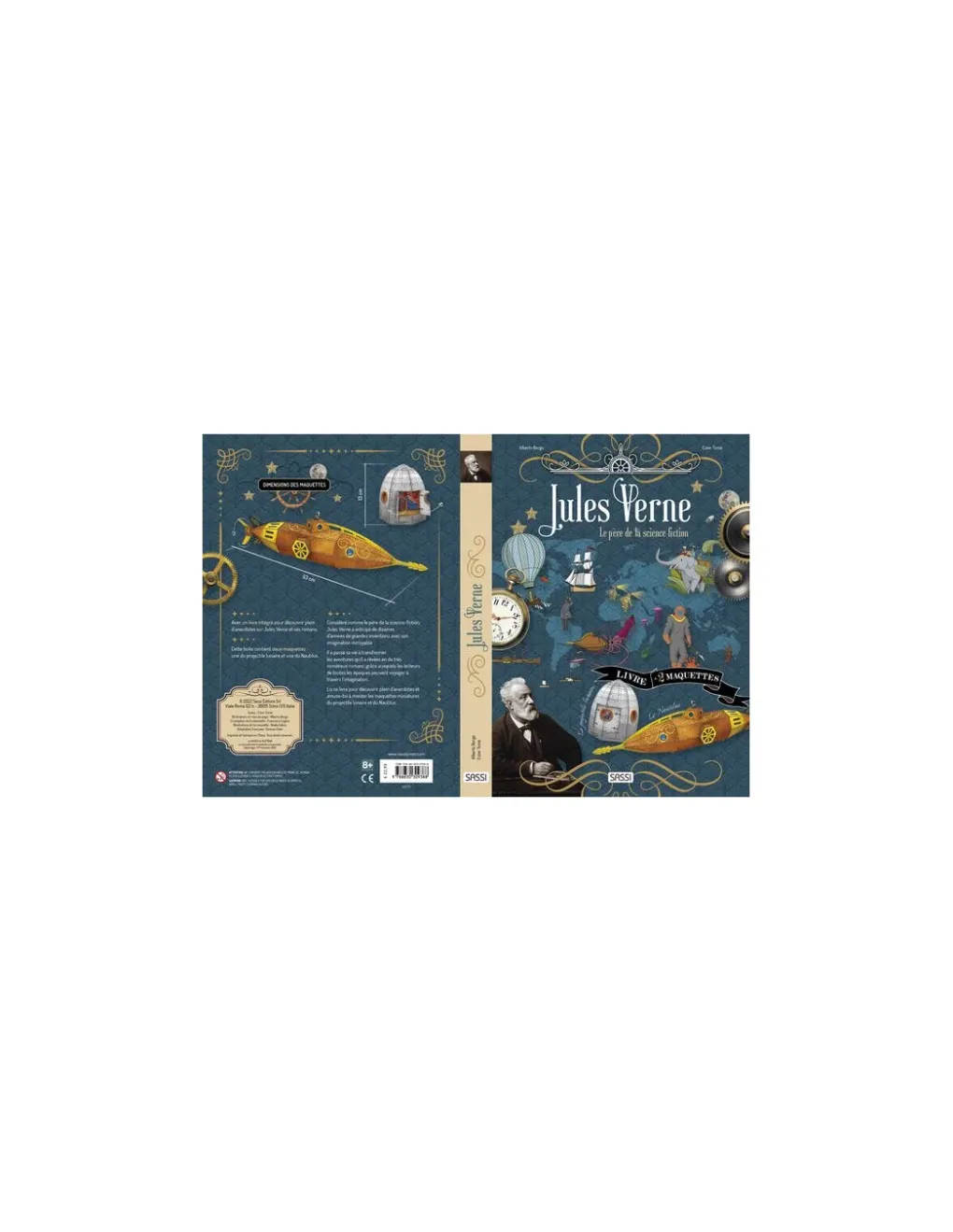 Sassi junior Maquettes 3D Jules Verne - Sassi New