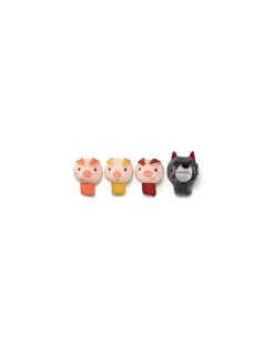 Lilliputiens Marionnettes à doigt Les trois petits cochons -