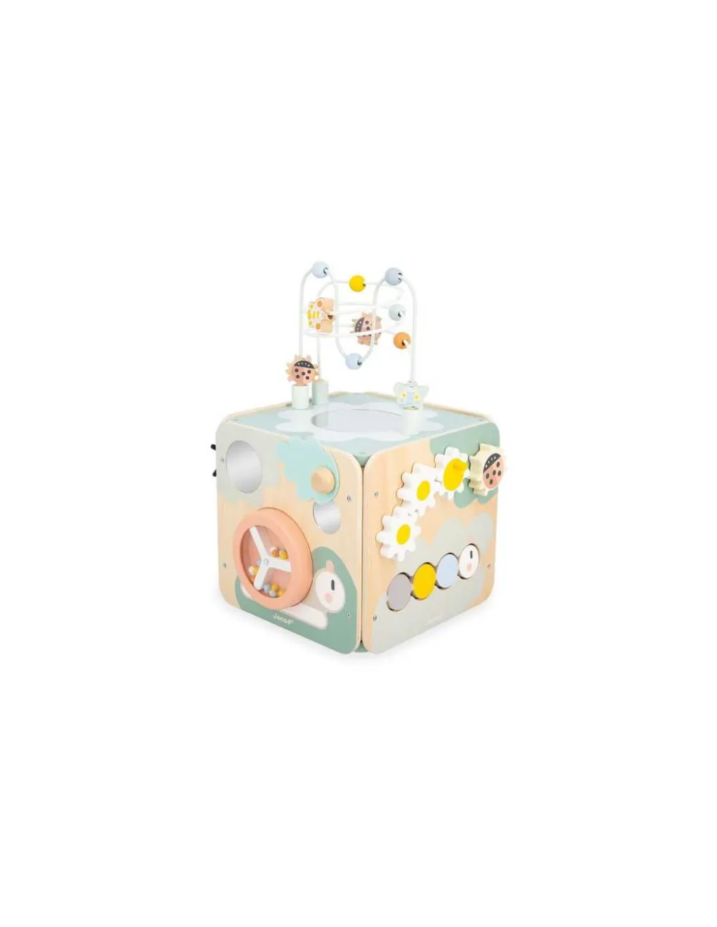 Janod Maxi cube multi-activités Sweet Cocoon - Sale