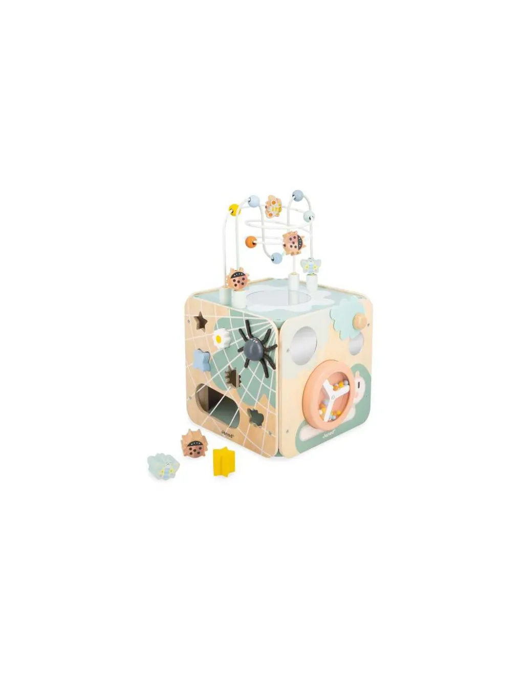 Janod Maxi cube multi-activités Sweet Cocoon - Sale