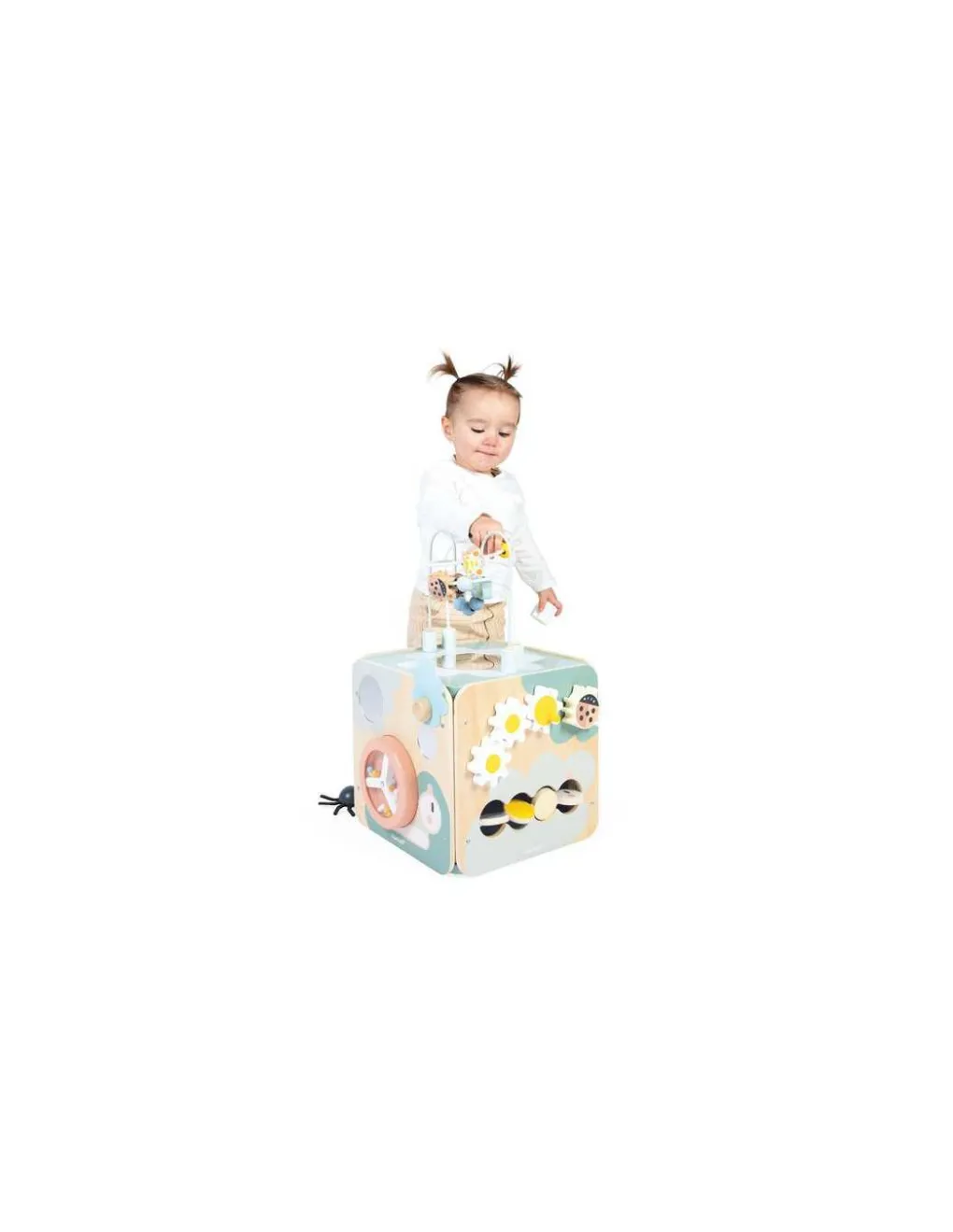 Janod Maxi cube multi-activités Sweet Cocoon - Sale