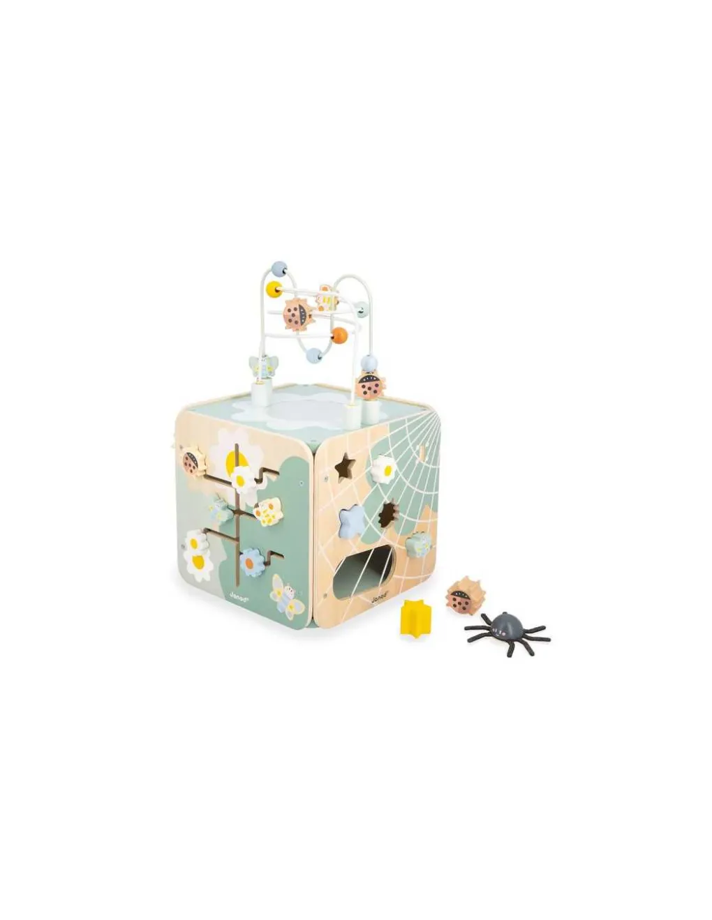 Janod Maxi cube multi-activités Sweet Cocoon - Sale