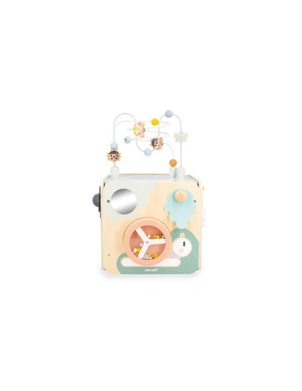 Janod Maxi cube multi-activités Sweet Cocoon - Sale