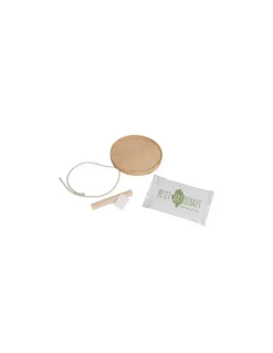 Petit Artichaut Médaillon empreinte bois - Best