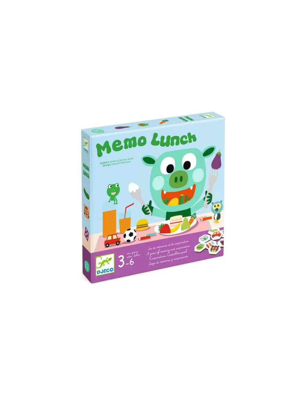 Djeco Memo Lunch - Clearance