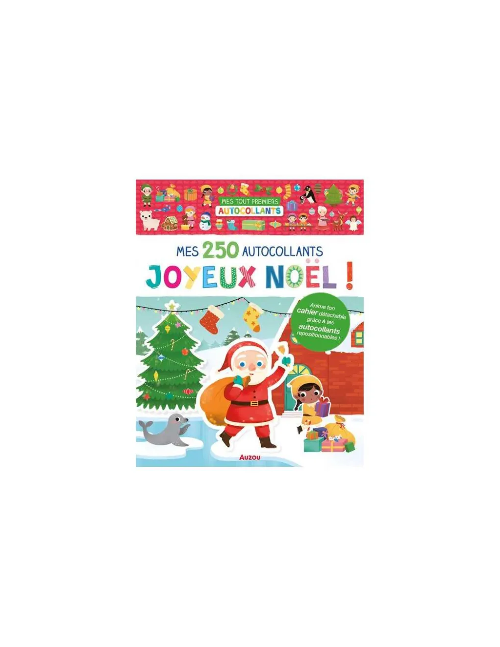 Auzou Mes 250 Autocollants Joyeux Noël - Best
