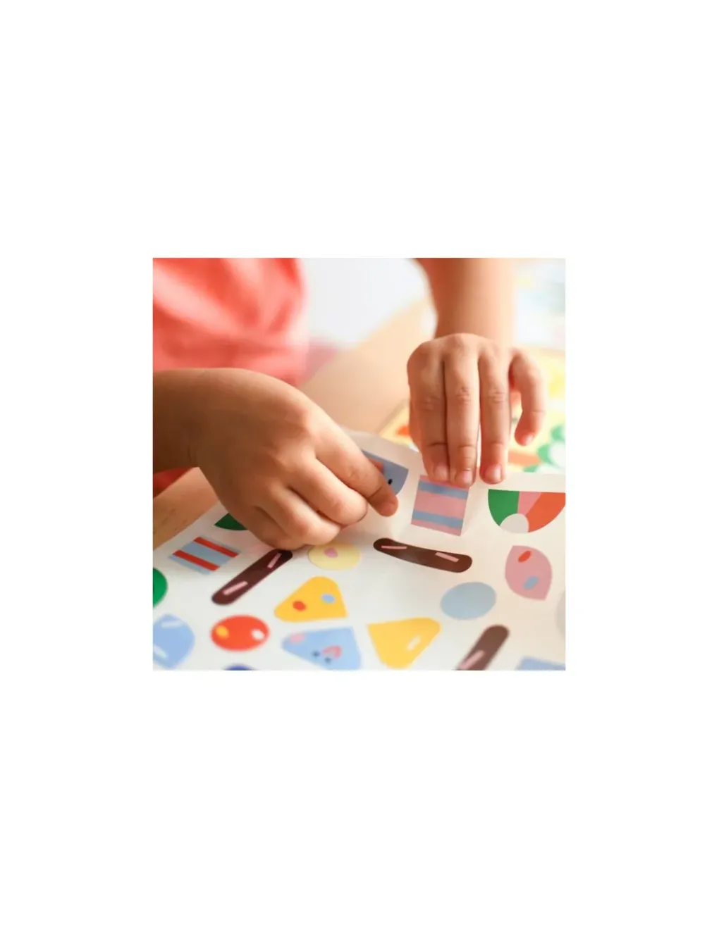 Poppik Mes premiers stickers Les animaux - Sale