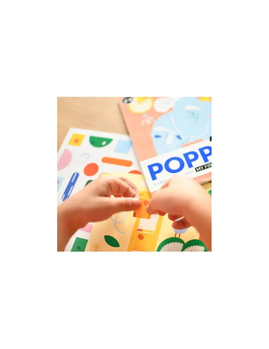 Poppik Mes premiers stickers Les animaux - Sale