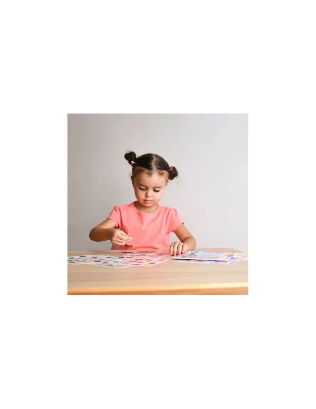 Poppik Mes premiers stickers Les animaux - Sale