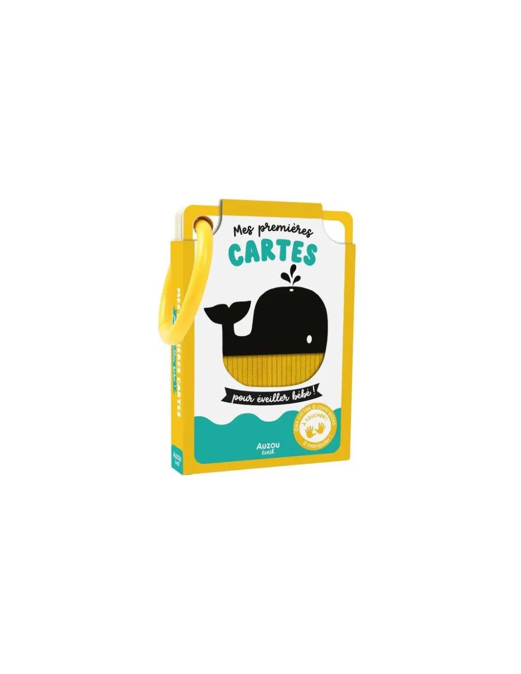 Auzou Mes premières cartes pour éveiller bébé noir et blanc - Sale