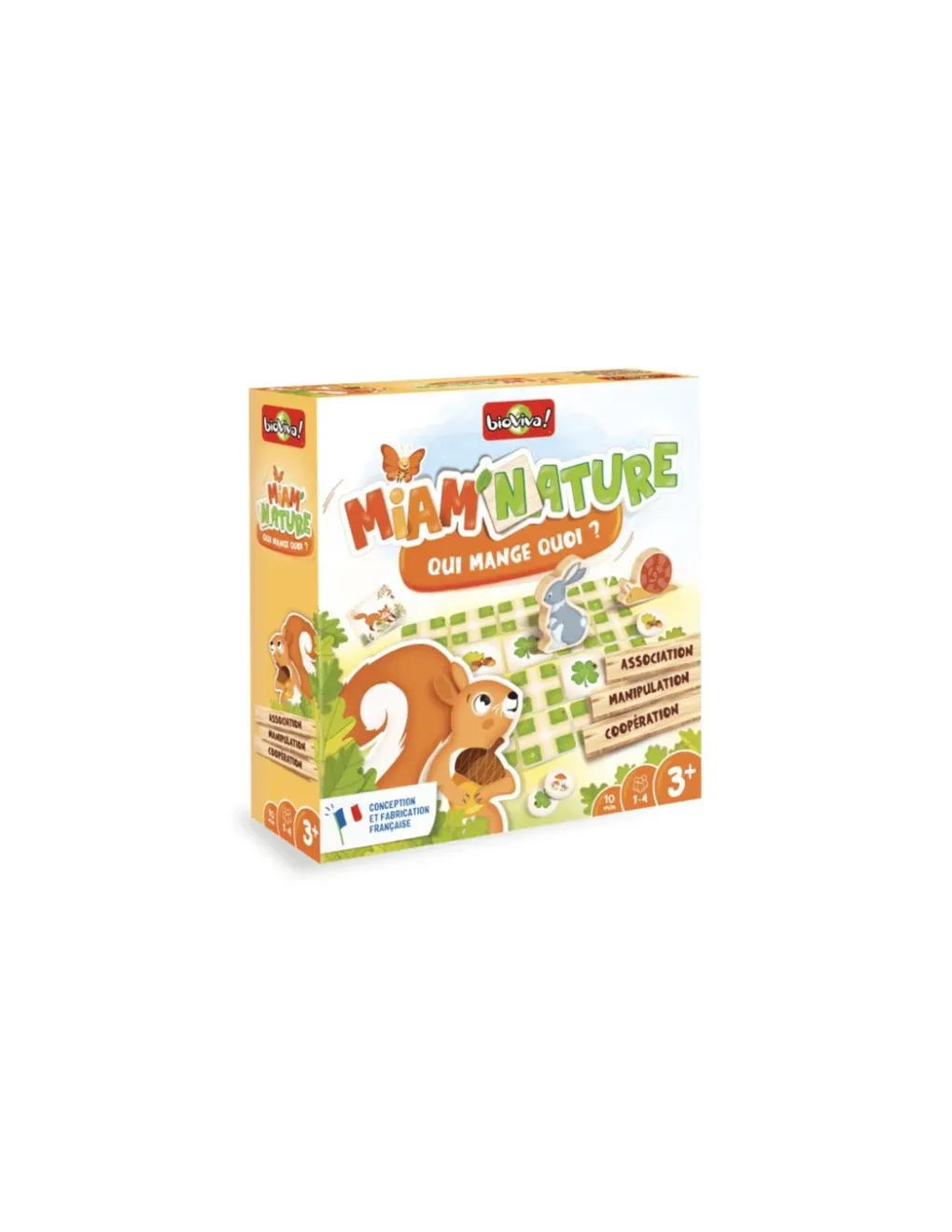 Bioviva Miam'Nature Qui mange quoi ? - Discount