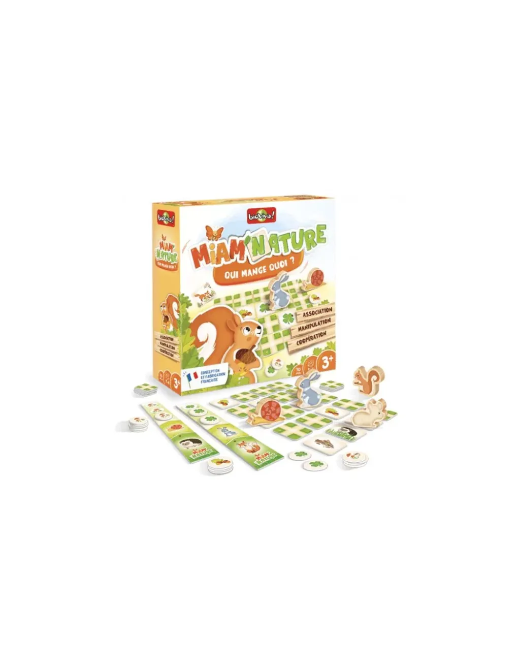Bioviva Miam'Nature Qui mange quoi ? - Discount