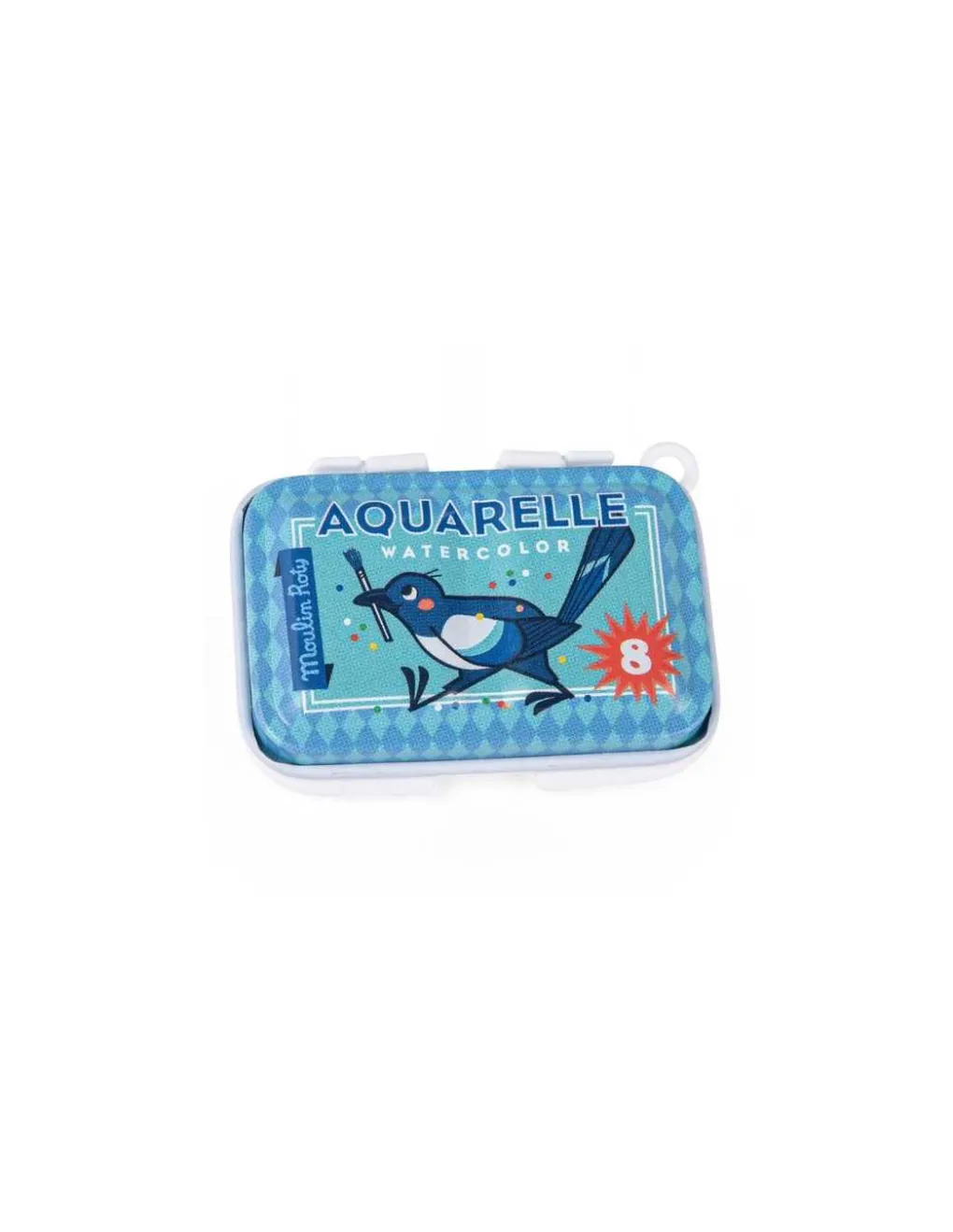 Moulin Roty Mini palette aquarelle bleue - Online