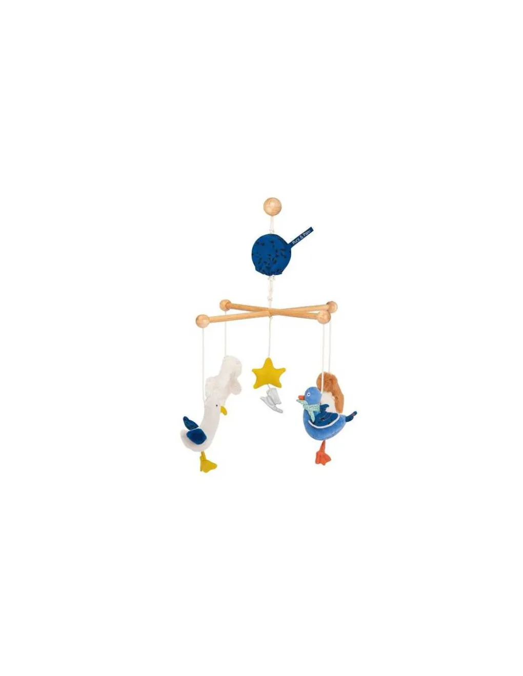 Moulin Roty Mobile musical croisillon Puce & Pilou - Clearance