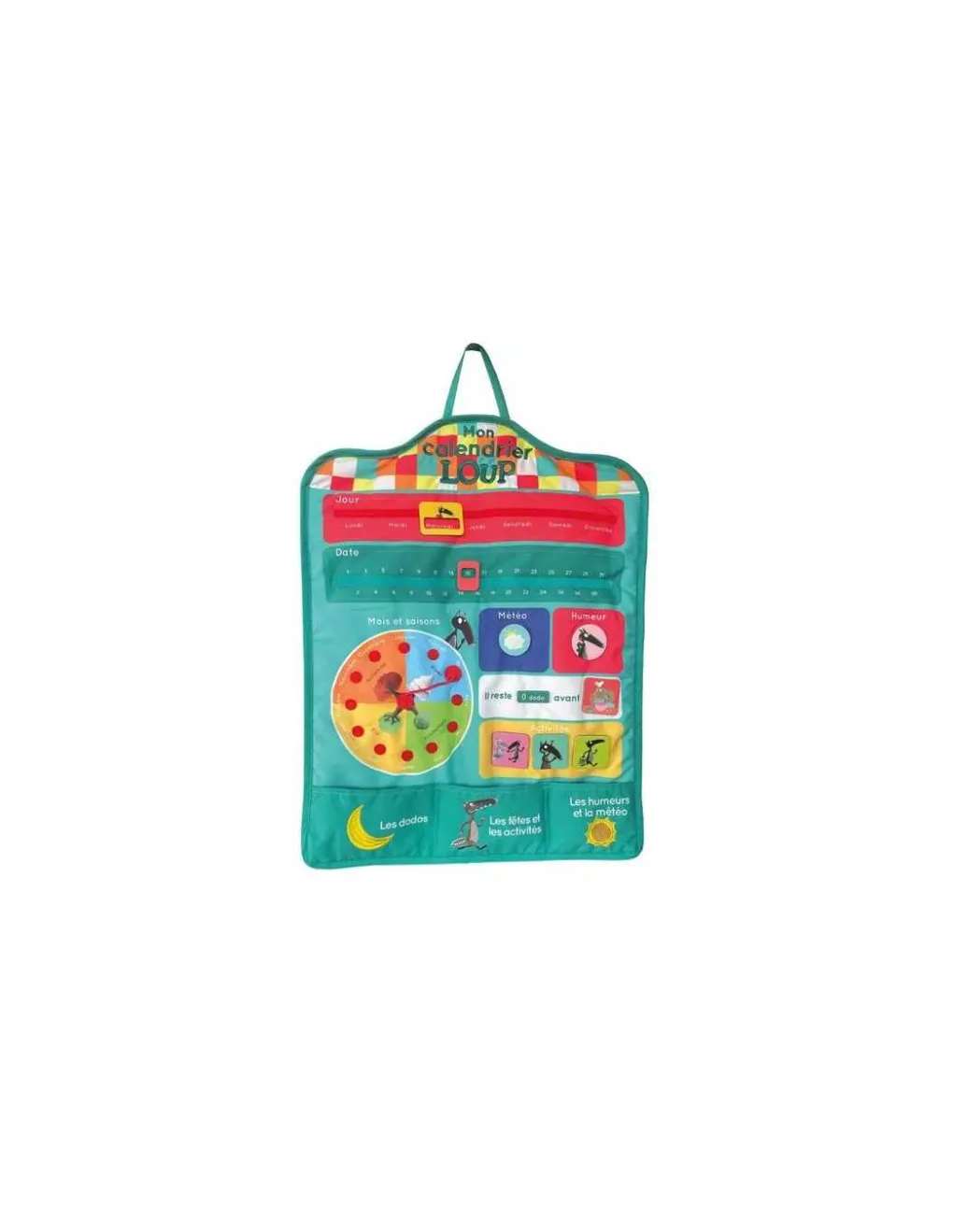 Auzou Mon calendrier en tissu Loup - Best