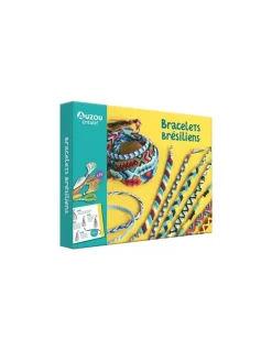 Auzou Mon coffret d'artiste bracelets brésiliens - Discount