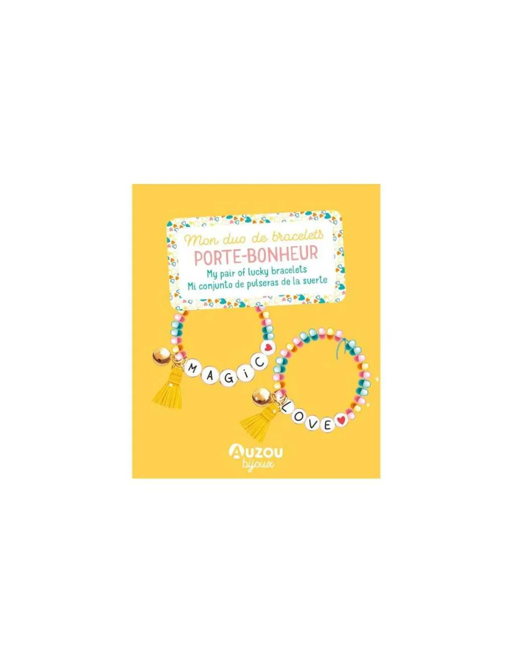 Auzou Mon duo de bracelets porte-bonheur - Clearance