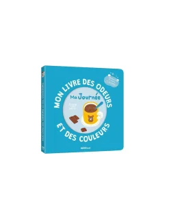 Auzou Mon livre des odeurs et des couleurs Ma journée -
