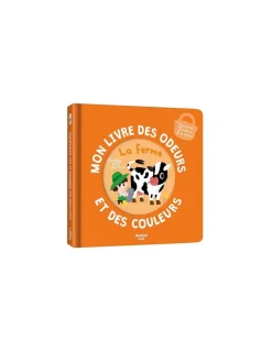 Auzou Mon livre des odeurs et des couleurs La ferme -