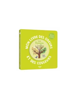 Auzou Mon livre des odeurs et des couleurs Les saisons - Clearance