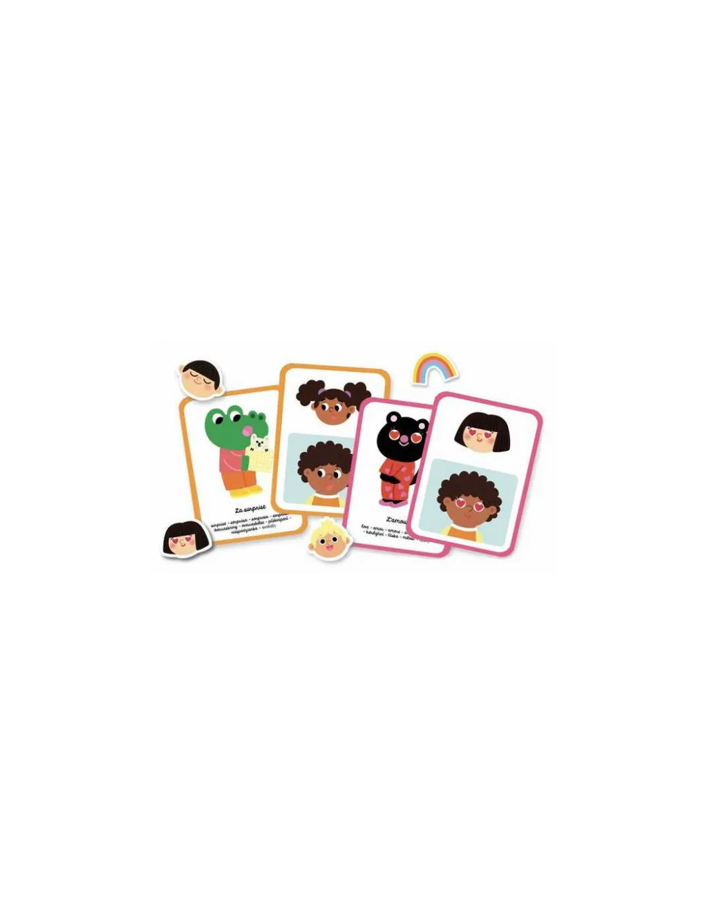 Auzou Mon petit coffret aimanté Les émotions - Sale