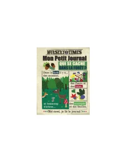 Crinkly Mon petit journal Qui se cache dans la forêt? - Sale