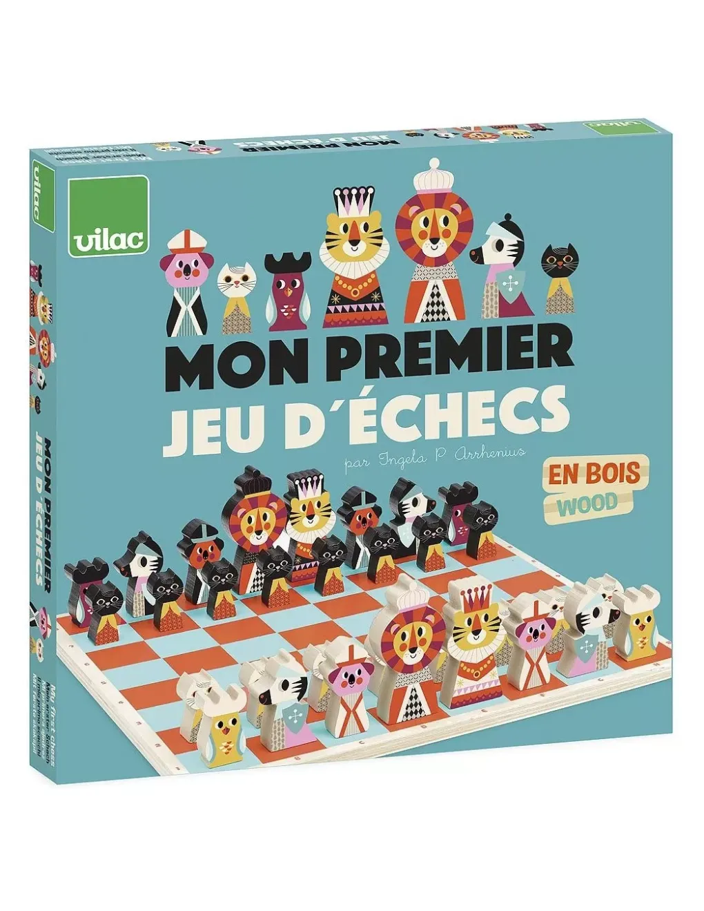 Vilac Mon premier jeu d'échecs Ingela Arrhenius - Outlet