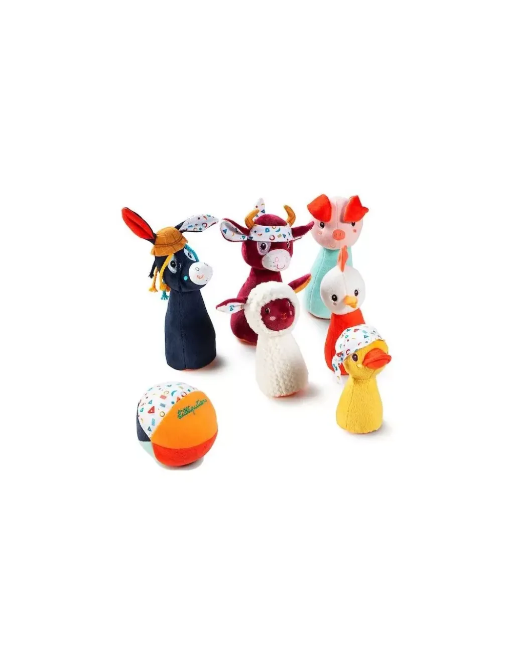 Lilliputiens Mon premier jeu de quilles ferme - Online