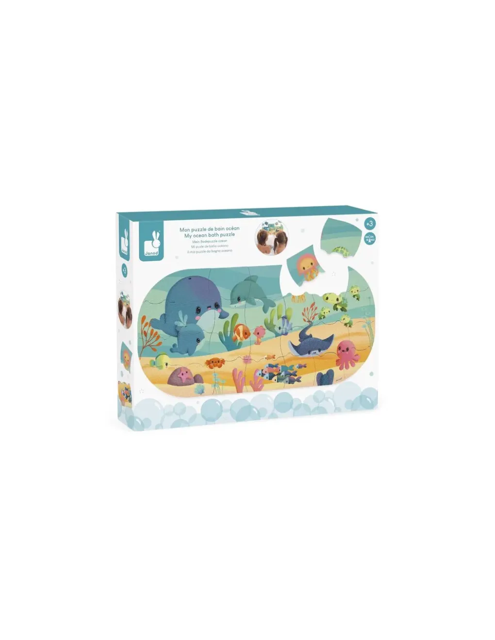 Janod Mon puzzle de bain Océan - Online