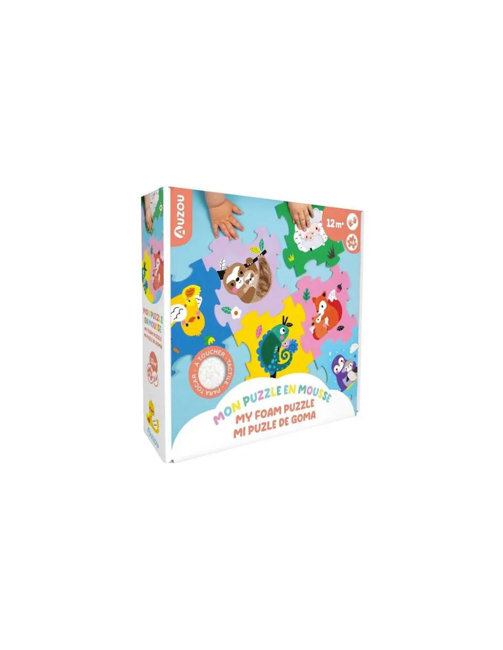 Auzou Mon puzzle en mousse à toucher -