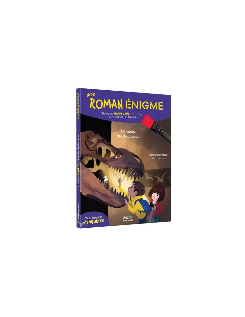 Auzou Mon roman énigme - le musée des dinosaures - Discount