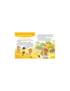 Auzou Mon roman énigme - mission animaux - aventures dans la savane - Discount