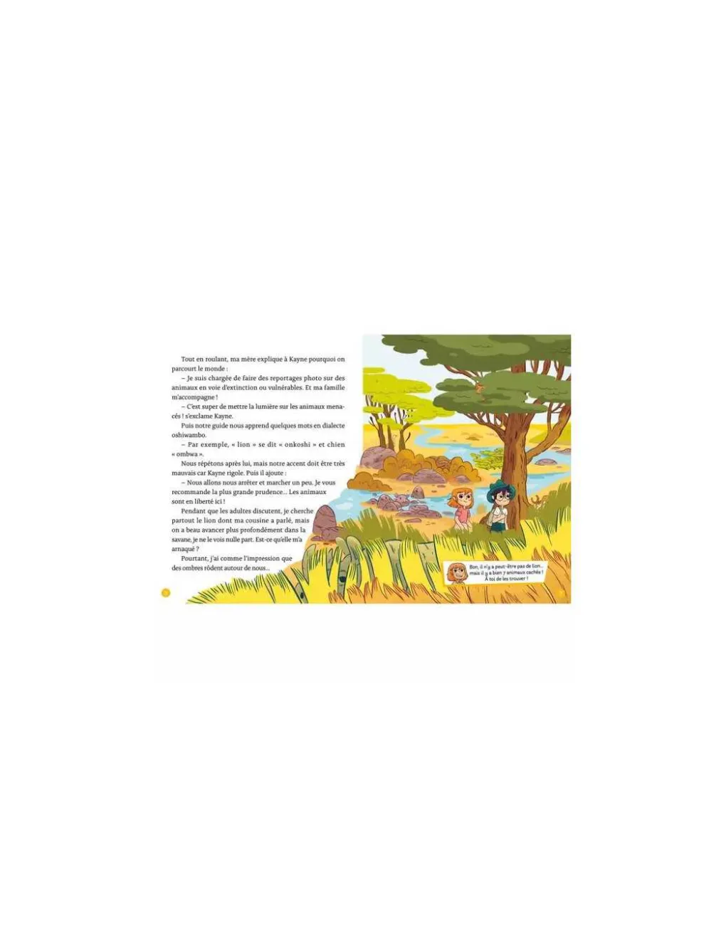 Auzou Mon roman énigme - mission animaux - aventures dans la savane - Discount