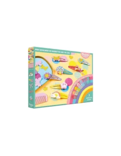 Auzou Mon semainier de barrettes arc en ciel - New