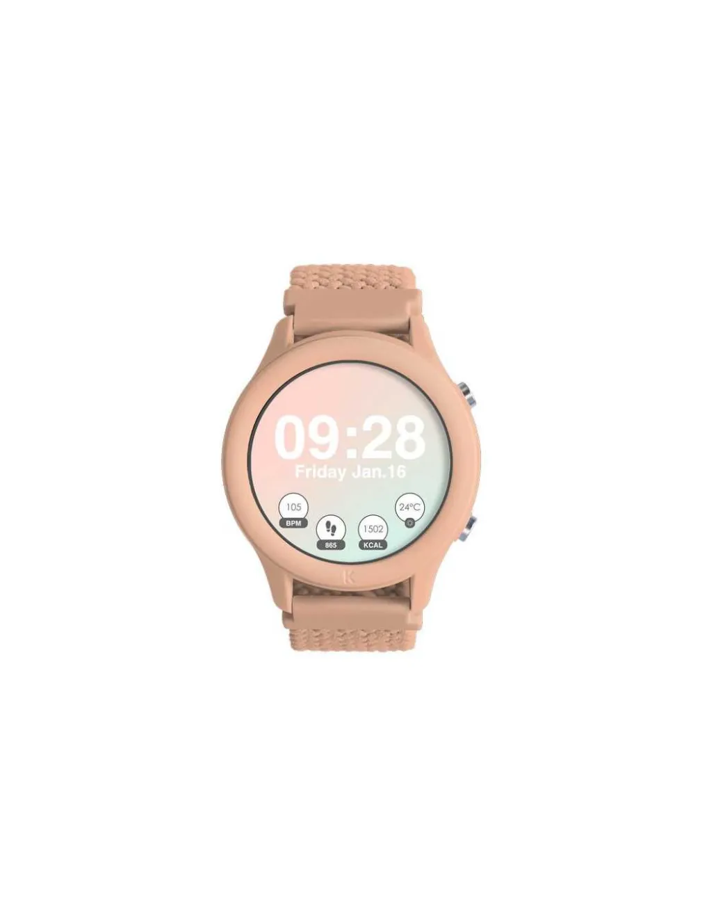 Kidywolf Montre connectée K-Watch corail - New