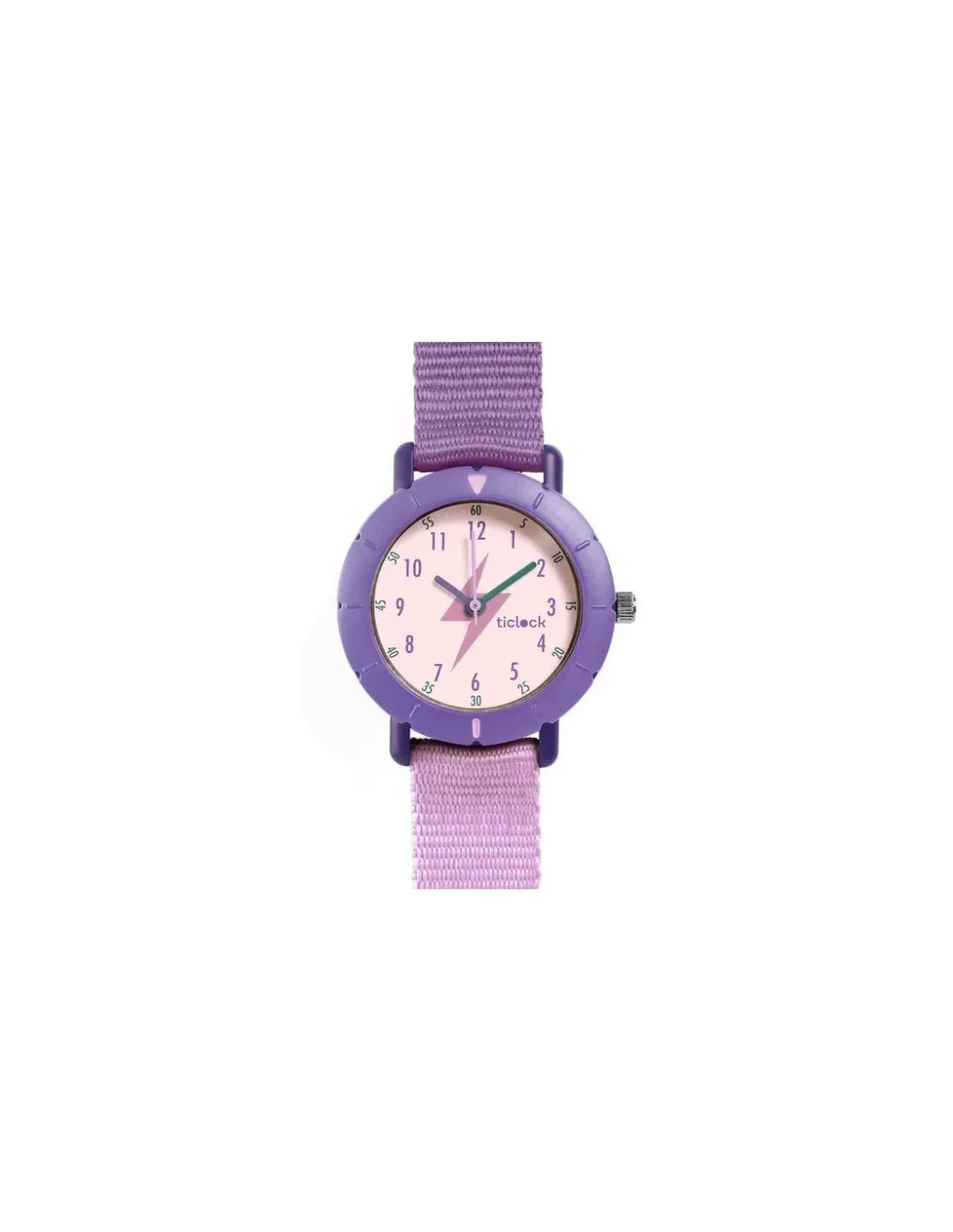 Ticlock by Djeco Montre sport Purple Flash - Djeco Sale