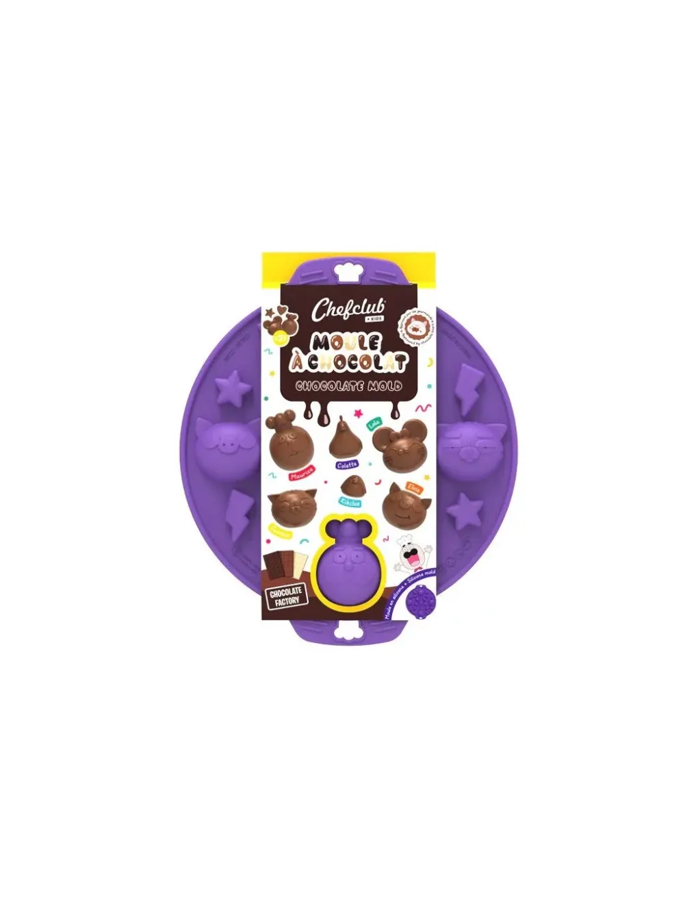 Chefclub kids Moule à chocolats - Outlet