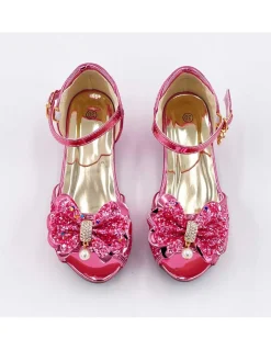 Labay Mules à Nœuds et Paillette Rose 3 - 4 ans - Outlet