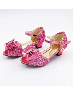 Labay Mules à Nœuds et Paillette Rose 3 - 4 ans - Outlet