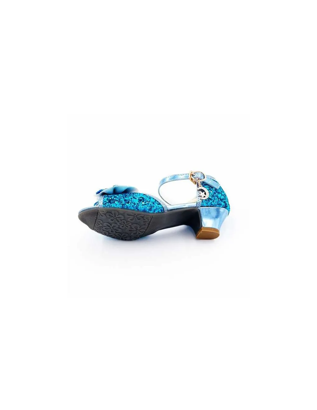 Labay Mules à Nœuds et Paillette Bleu 3 - 4 ans - Best