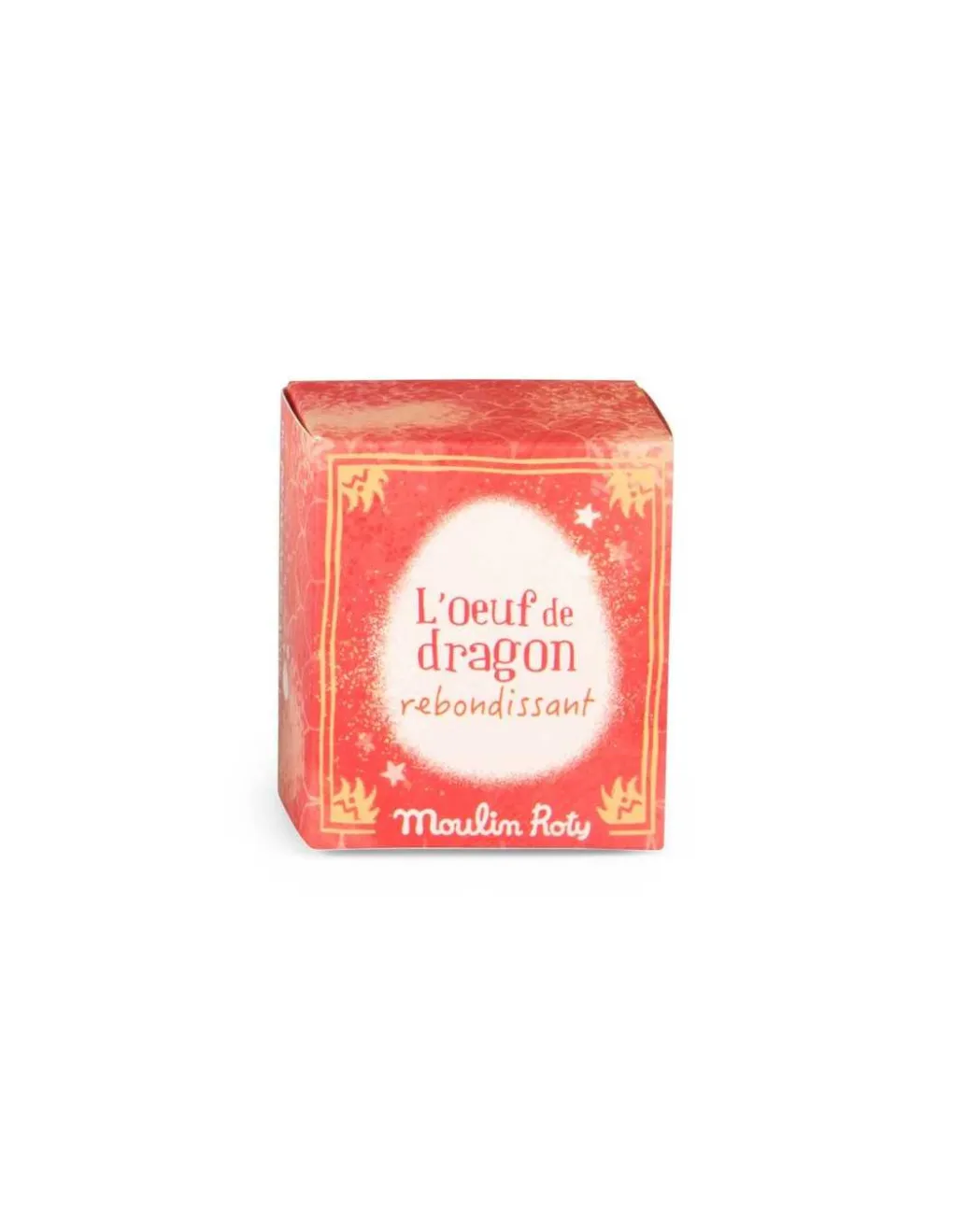 Moulin Roty Oeuf de dragon rose rebondissant - Sale