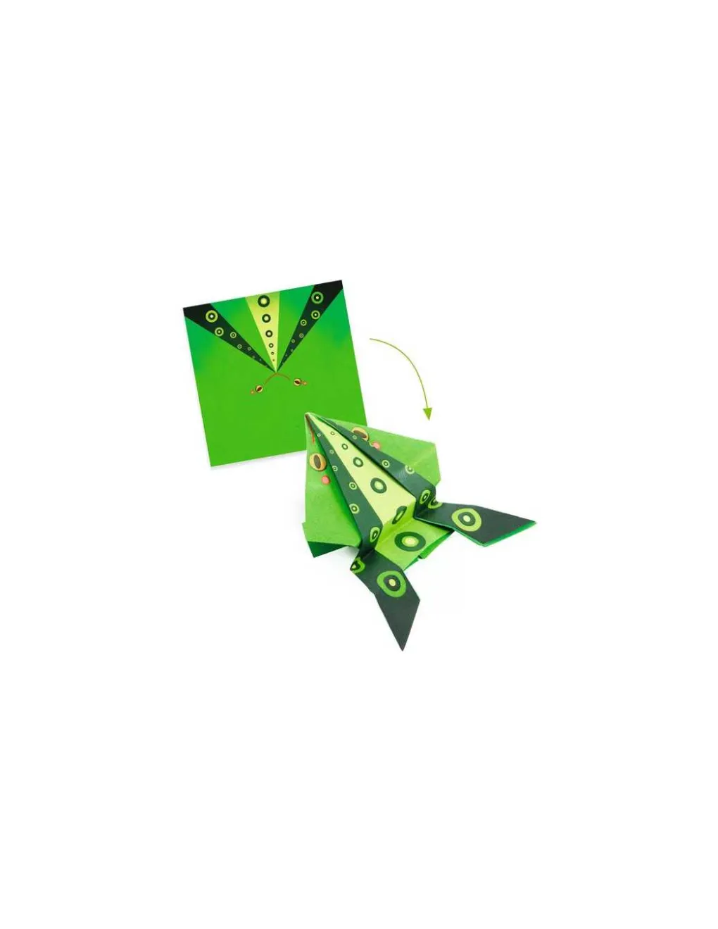 Djeco Origami Animaux sauteurs - Hot