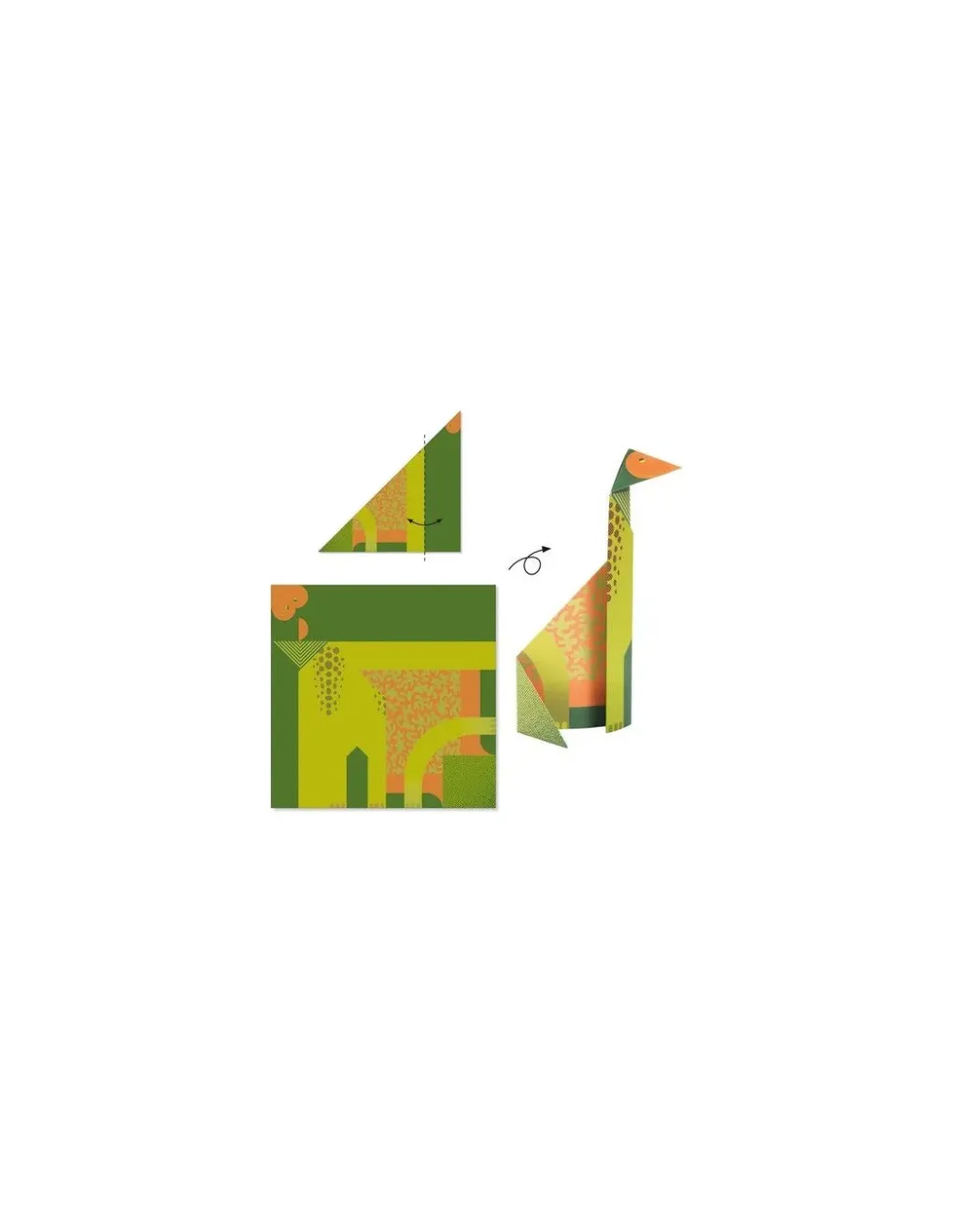 Djeco Origami facile dinosaures -